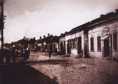 1. Street in Warka, before 1939