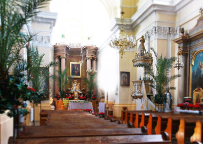 Altar of the post-Franciscan Church of Our Lady of the Scapular