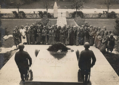 Warka scouts at the Rasos Cemetery in Vilnius in 1937, Scout Chronicle