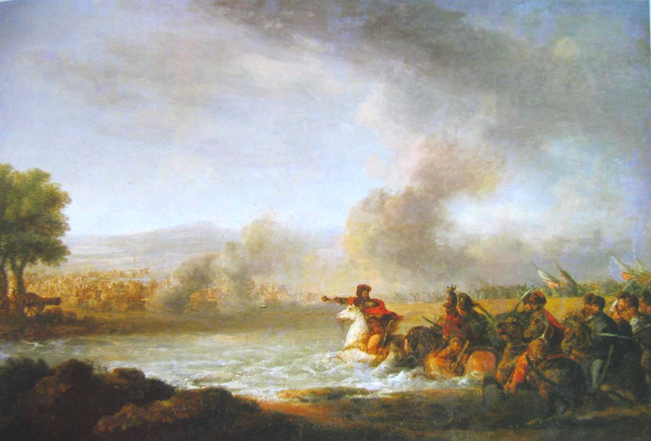 Stefan Czarniecki during the Battle of Warka, F. Smuglewicz, oil on canvas, 18th/19th centuries, courtesy of the National Museum in Wrocław