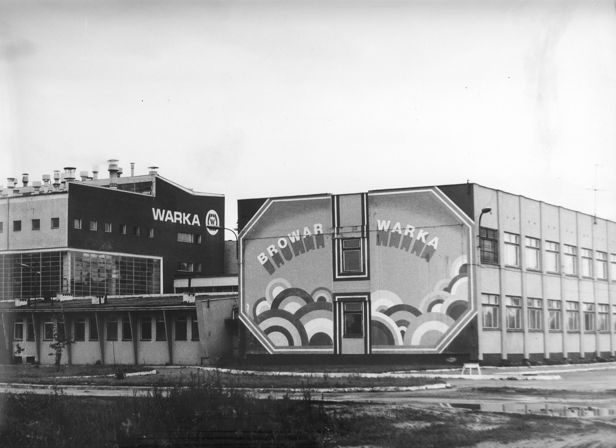Brewery in Warka, 1970s