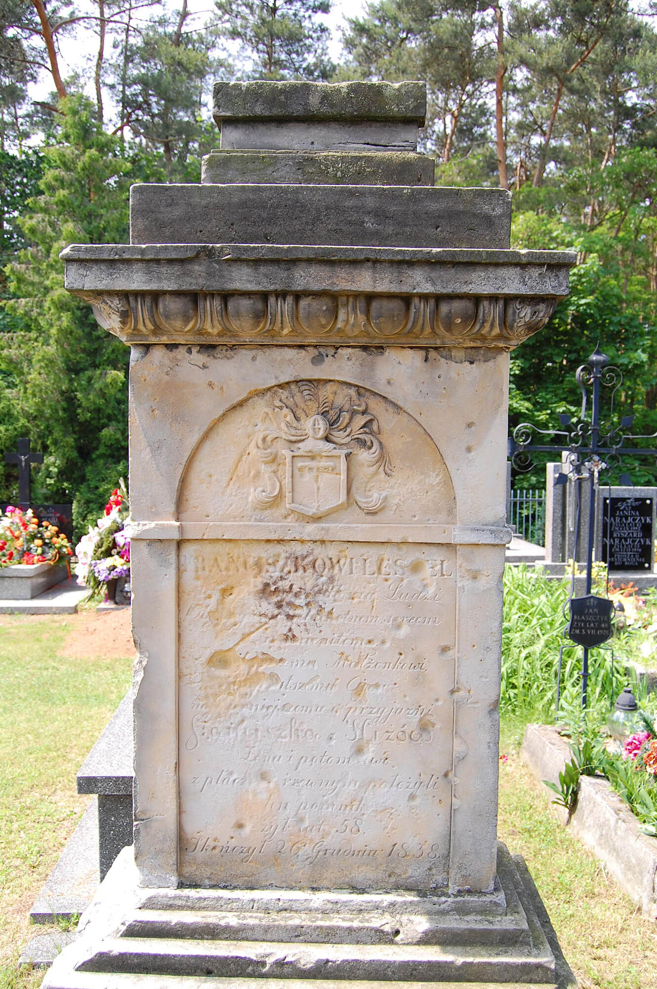 Cemetery in Ostrołęka